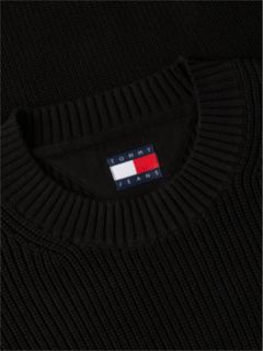 Tommy Jeans Crewneck Sweater — Black 6