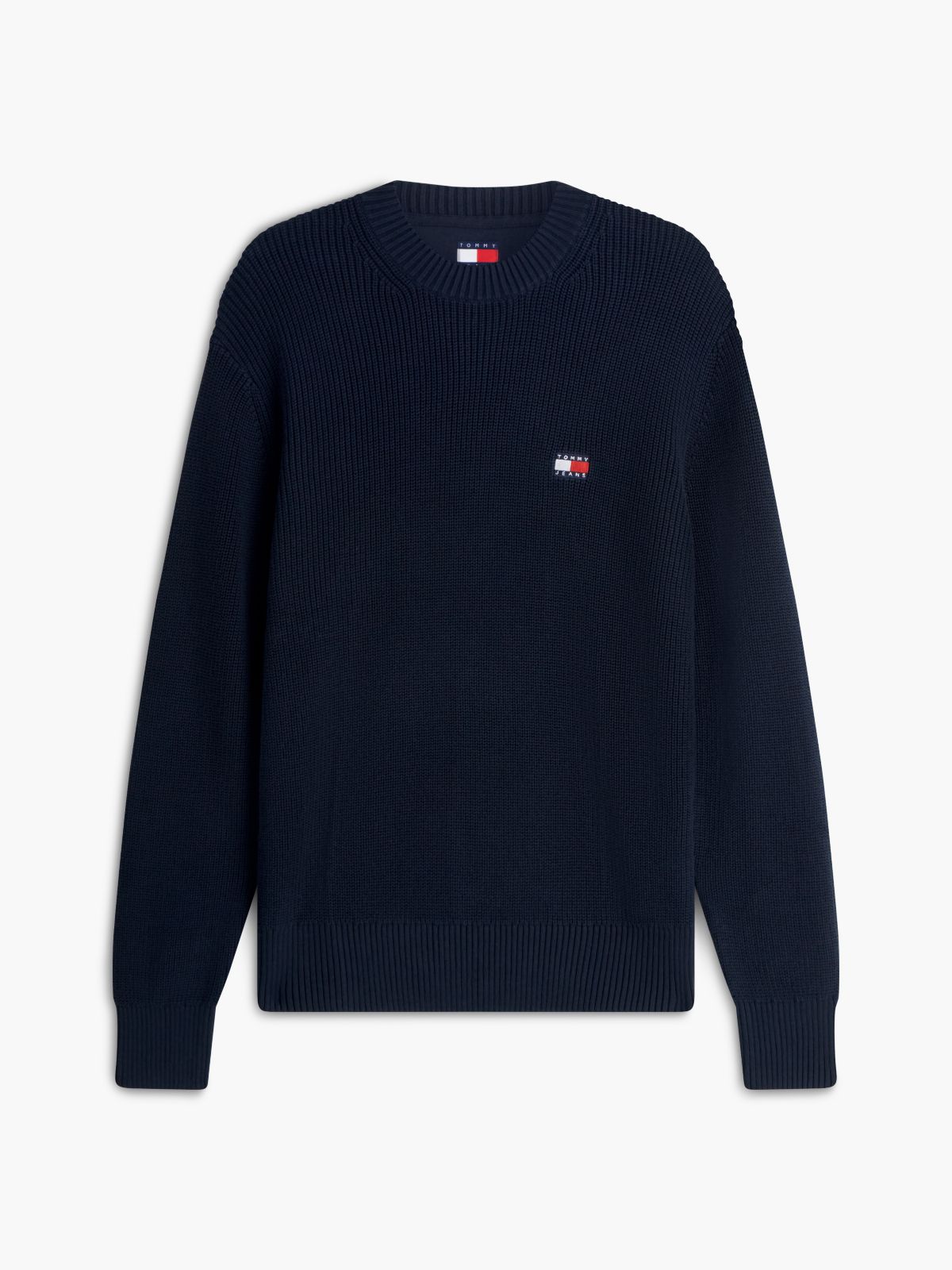 Tommy Jeans Crewneck Sweater — Navy
