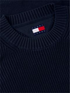 Tommy Jeans Crewneck Sweater — Navy 6
