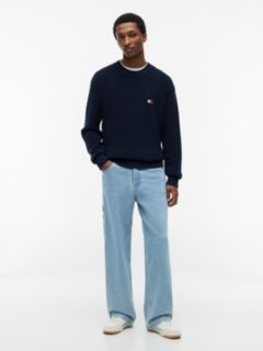 Tommy Jeans Crewneck Sweater — Navy 2