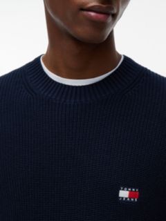 Tommy Jeans Crewneck Sweater — Navy 3