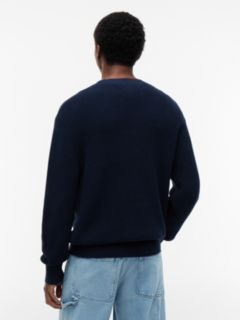 Tommy Jeans Crewneck Sweater — Navy 4