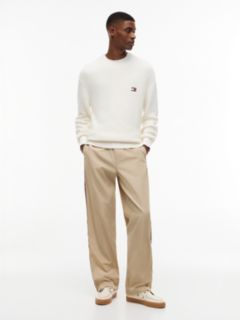 Tommy Jeans Crewneck Sweater — Ancient White 2
