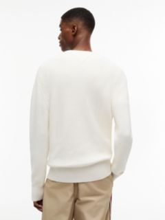 Tommy Jeans Crewneck Sweater — Ancient White 4