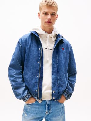Tommy Jeans Relaxed Fit Chambray Jacket, Denim Medium