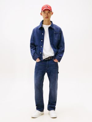 Tommy Jeans Straight Carpenter Jean, Denim Dark
