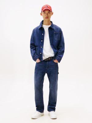 Tommy Jeans Straight Carpenter Jean, Denim Dark