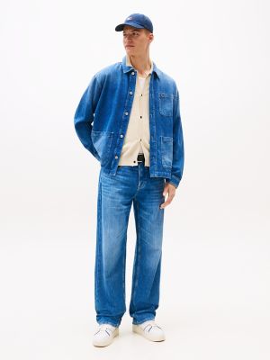 Tommy Jeans Loose Fit Straight Leg Jean, Medium Denim