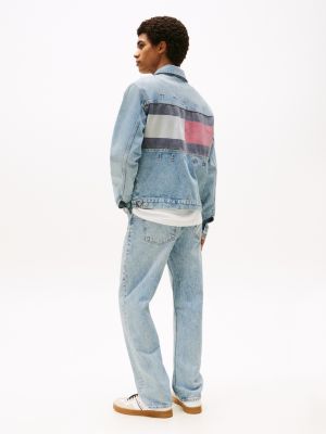 Tommy Jeans Flag Logo Denim Jacket | Tommy Hilfiger USA
