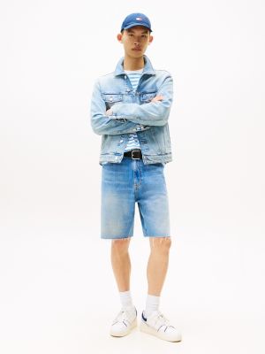 Tommy Jeans Relaxed Denim Short, Medium Wash Denim