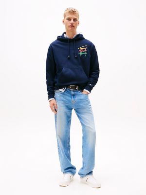 Tommy Jeans Repeat Logo Hoodie, Navy