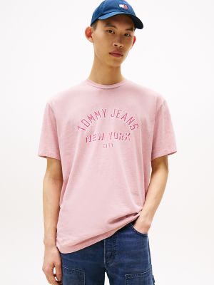 Tommy Jeans Varsity Overdyed T-Shirt, Washed Tahiti Berry