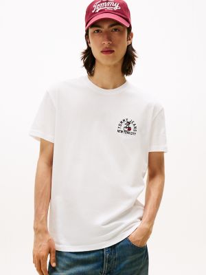 Tommy Jeans Skater Cup Logo T-Shirt, Ecru