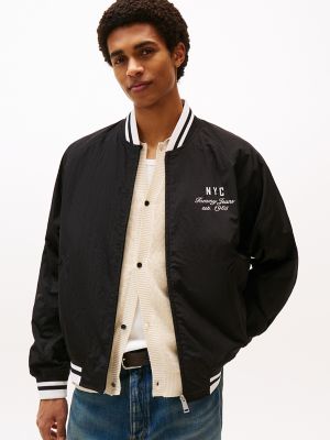 Tommy Jeans Eagle Graphic Bomber, Black