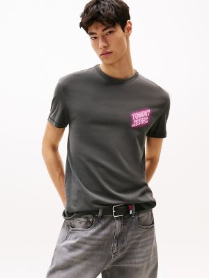 Tommy Jeans Logo T-Shirt, Black
