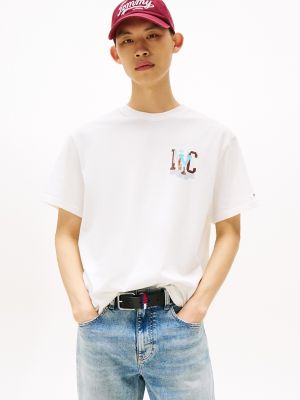 Tommy Jeans Bold NYC Graphic T-Shirt, Ecru
