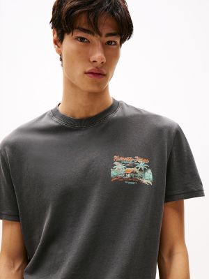 [ JEANS] Cabana Pigment T-shirt ★人気★ Tommy Jeans Cabana Graphic T-Shirt | Tommy Hilfiger