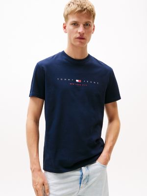 Tommy Jeans New York Logo T-Shirt, Navy
