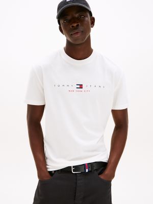 Tommy Jeans New York Logo T-Shirt, Ecru