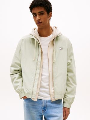 Tommy Jeans Water-Repellent Jacket, Misty Sage