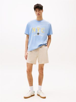 Tommy Jeans Seersucker Beach Short, Relic Tan
