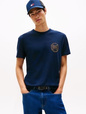 Tommy Jeans Baseball Logo T-Shirt, Dark Night Navy