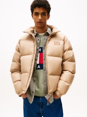 Tommy Jeans Alaska Ripstop Down Jacket, Coastal Taupe