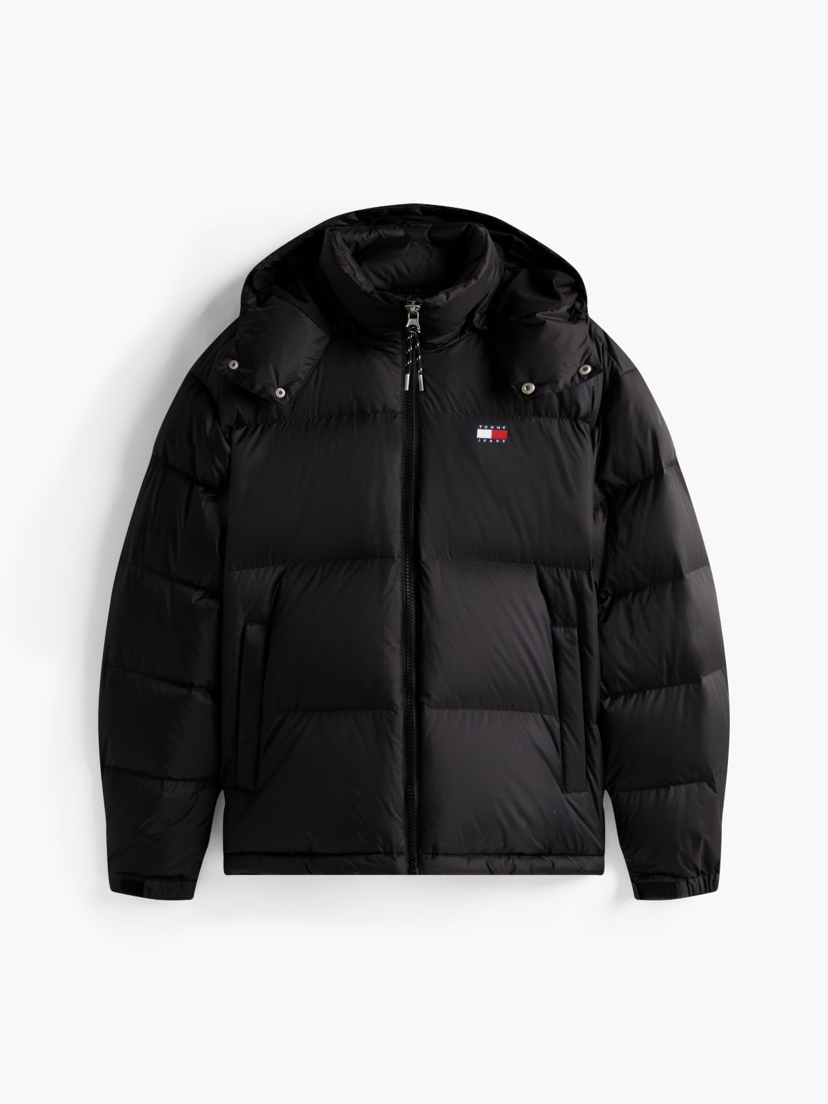 Tommy Jeans Alaska Ripstop Down Jacket — Black