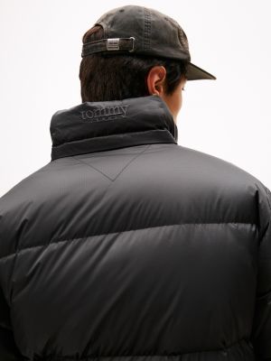 Мужская куртка Tommy Jeans Alaska Ripstop Down Jacket, цвет: Чёрный — фото 4