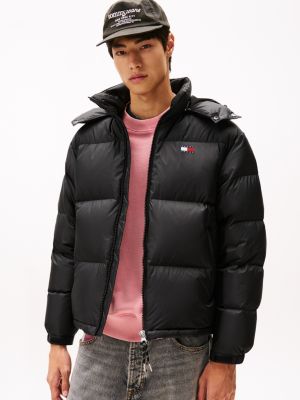 Tommy Jeans Alaska Ripstop Down Jacket, Black