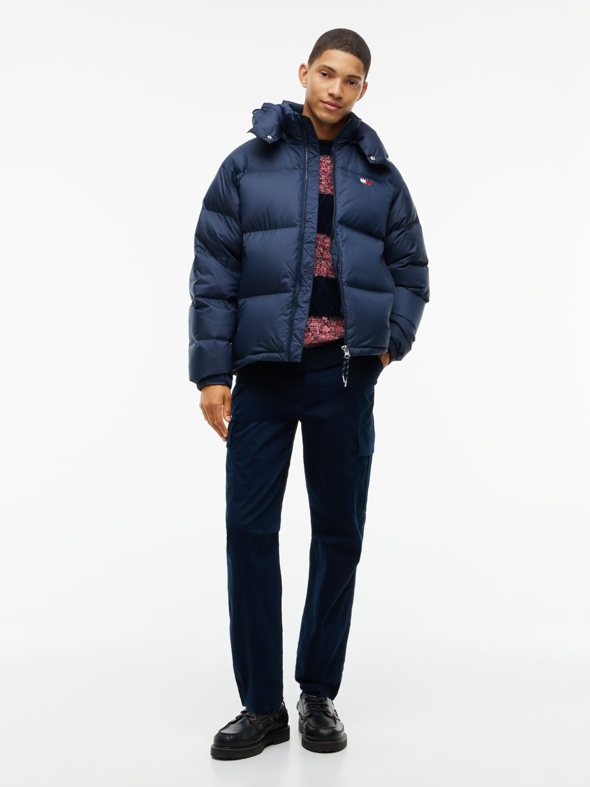 Tommy Jeans Alaska Ripstop Down Jacket — Navy