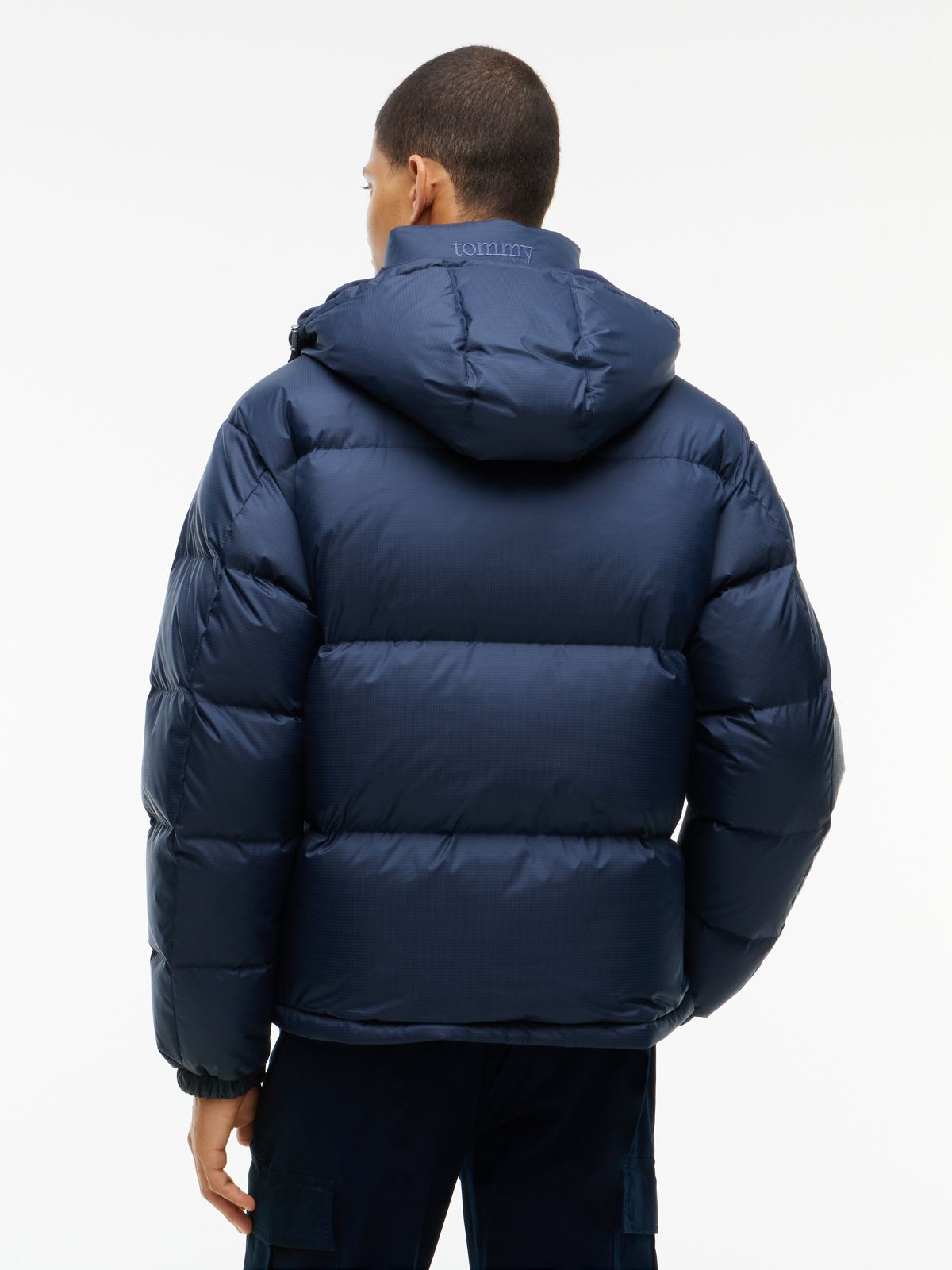 Tommy Jeans Alaska Ripstop Down Jacket — Navy