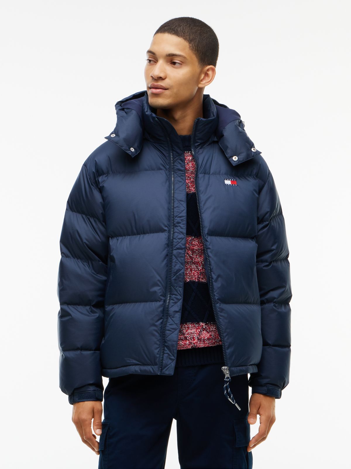 Tommy Jeans Alaska Ripstop Down Jacket — Navy
