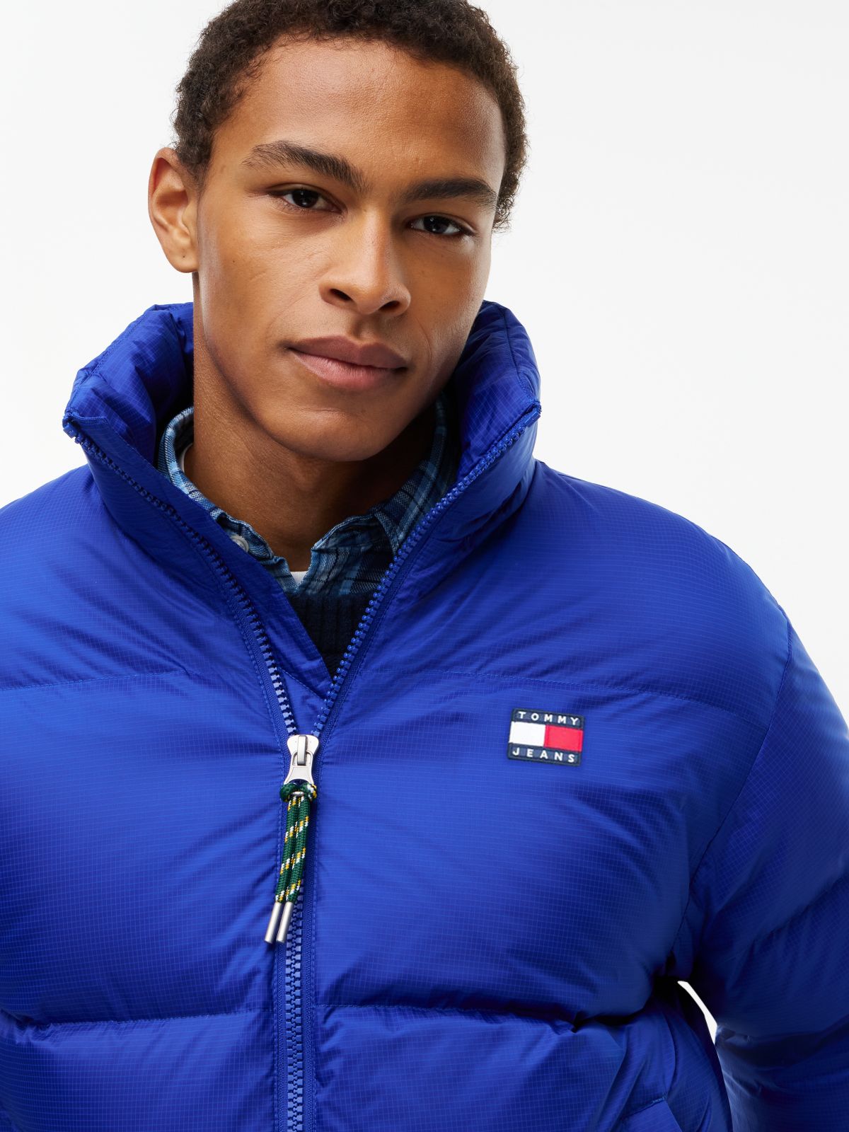 Tommy Jeans Alaska Ripstop Down Jacket — Deep Marine