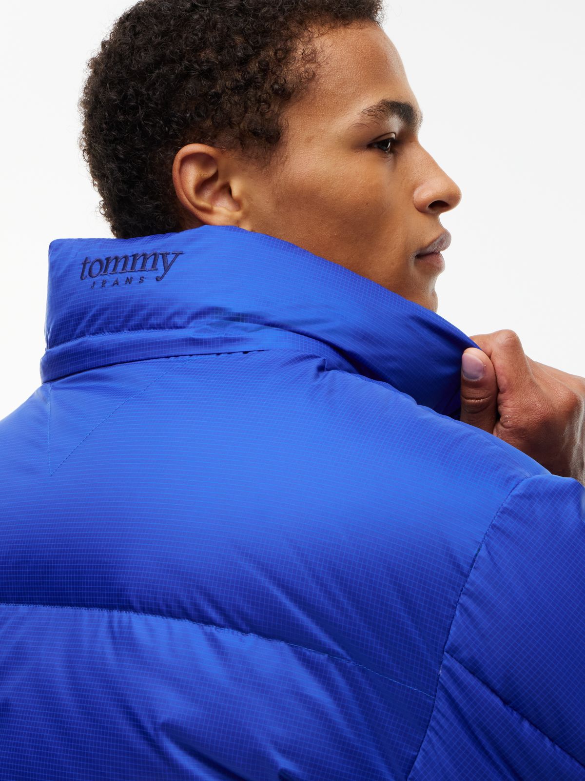 Tommy Jeans Alaska Ripstop Down Jacket — Deep Marine