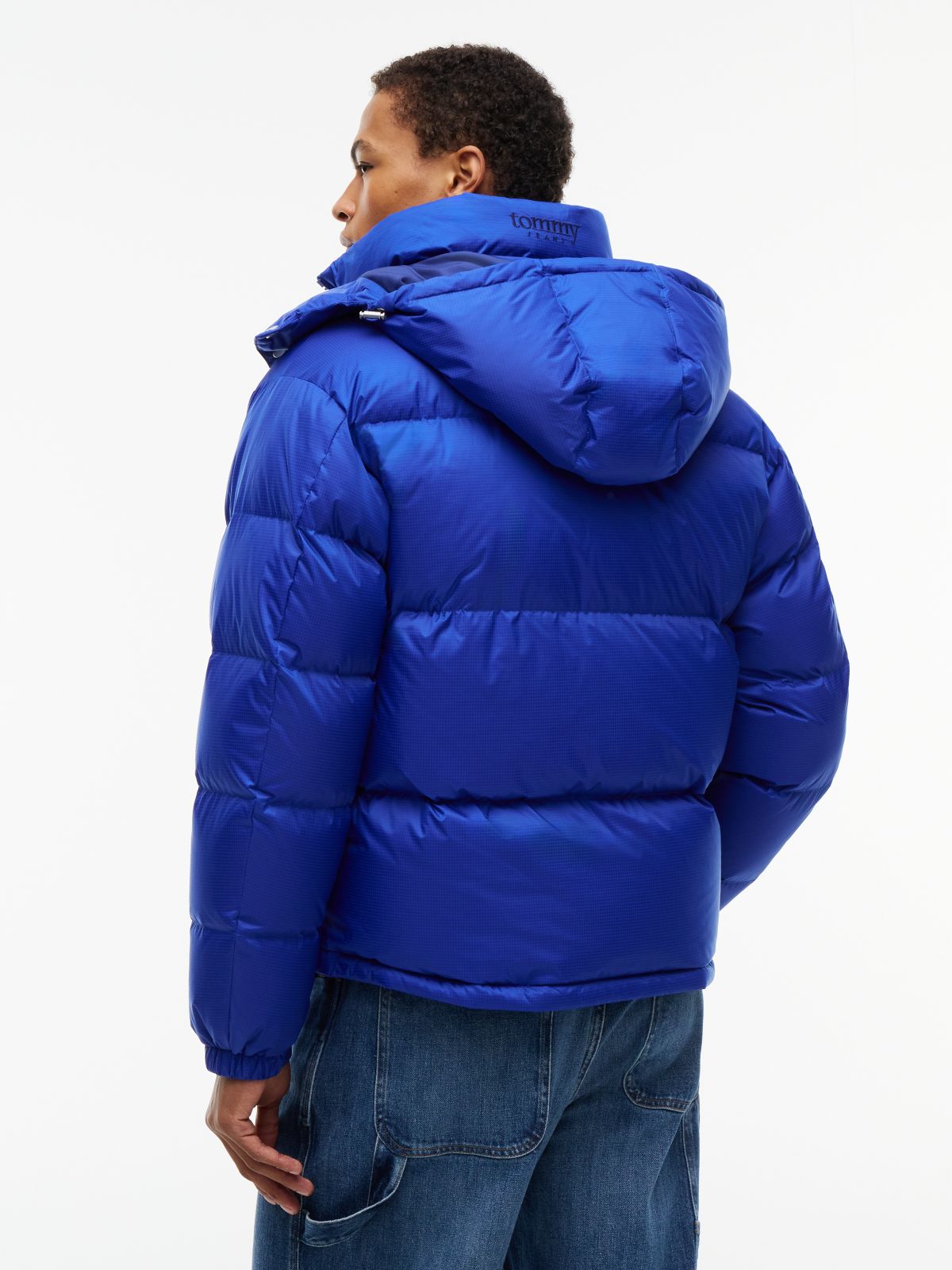 Tommy Jeans Alaska Ripstop Down Jacket — Deep Marine