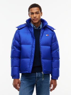Tommy Jeans Alaska Ripstop Down Jacket, Deep Marine