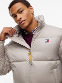 Tommy Jeans Alaska Ripstop Down Jacket — Limestone Dust 3