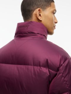 Tommy Jeans Alaska Ripstop Down Jacket — Calypso Berry 3
