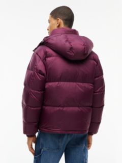 Tommy Jeans Alaska Ripstop Down Jacket — Calypso Berry 5