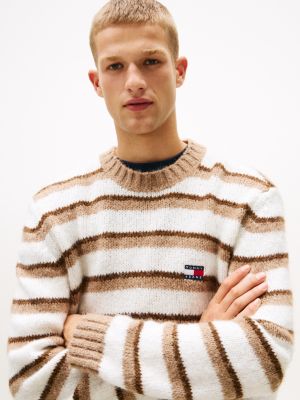Tommy Jeans Stripe Alpaca-Blend Sweater | Tommy Hilfiger