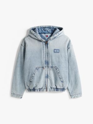 Tommy Jeans Padded Denim Hooded Jacket | Tommy Hilfiger