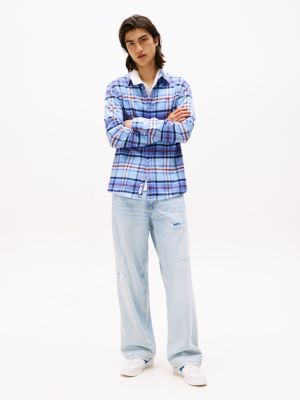 Tommy Jeans Relaxed Straight Jean, Light Wash Denim