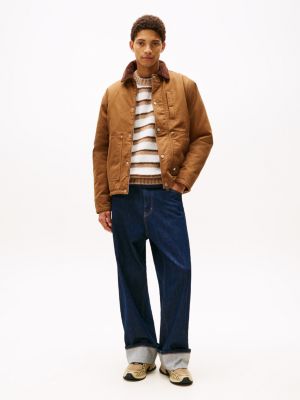 Tommy Jeans Baggy Cuffed Jean, Dark Wash Denim