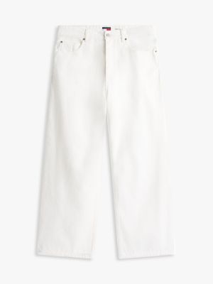 Мужские джинсы Tommy Jeans Baggy, цвет: Белый варёный джинсовый — фото 6