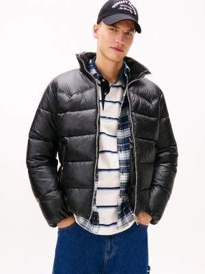 Tommy Jeans Water-Repellent Puffer, Black