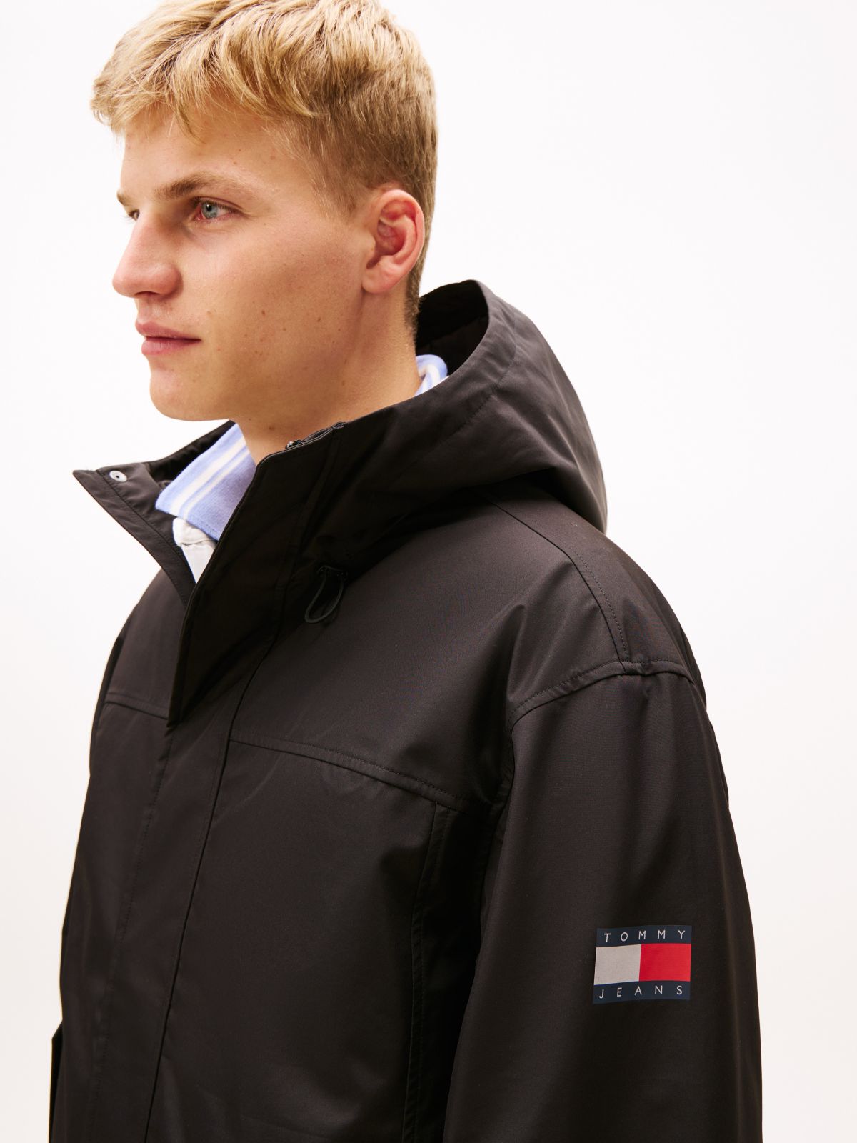 Tommy Jeans 3-in-1 Chicago Jacket — Black