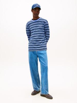 Tommy Jeans Long-Sleeve Stripe T-Shirt | Tommy Hilfiger