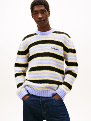 Tommy Jeans Stripe Alpaca-Blend Sweater, Nordic Iris Stripe