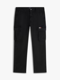 Tommy Jeans Straight Cargo Pant — Black 5
